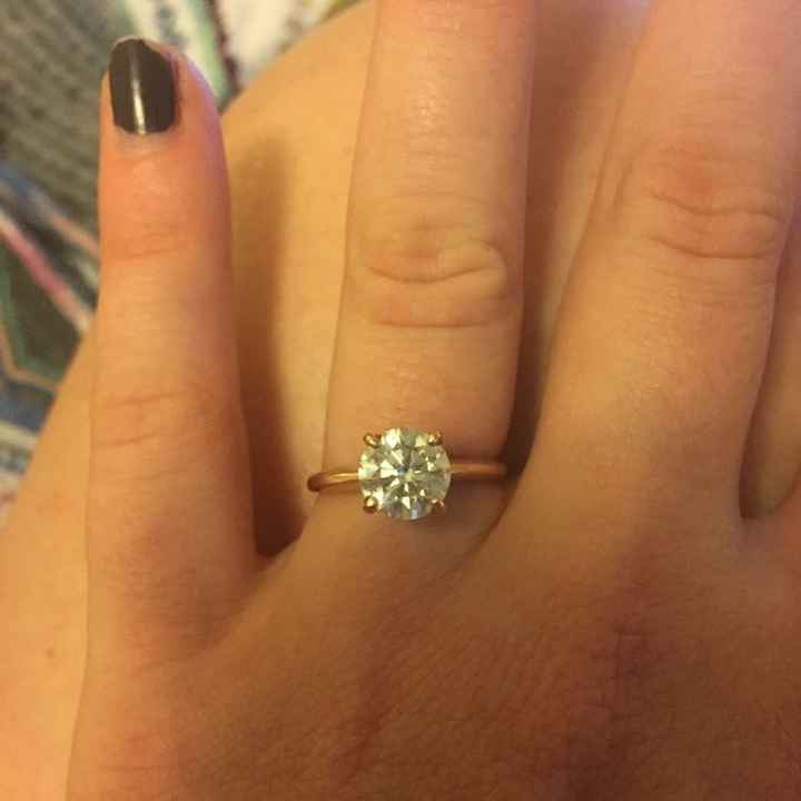 Let's see those rings! And for the Mrs lets see the bands with it ! I LOVE seeing everyone's bling:)