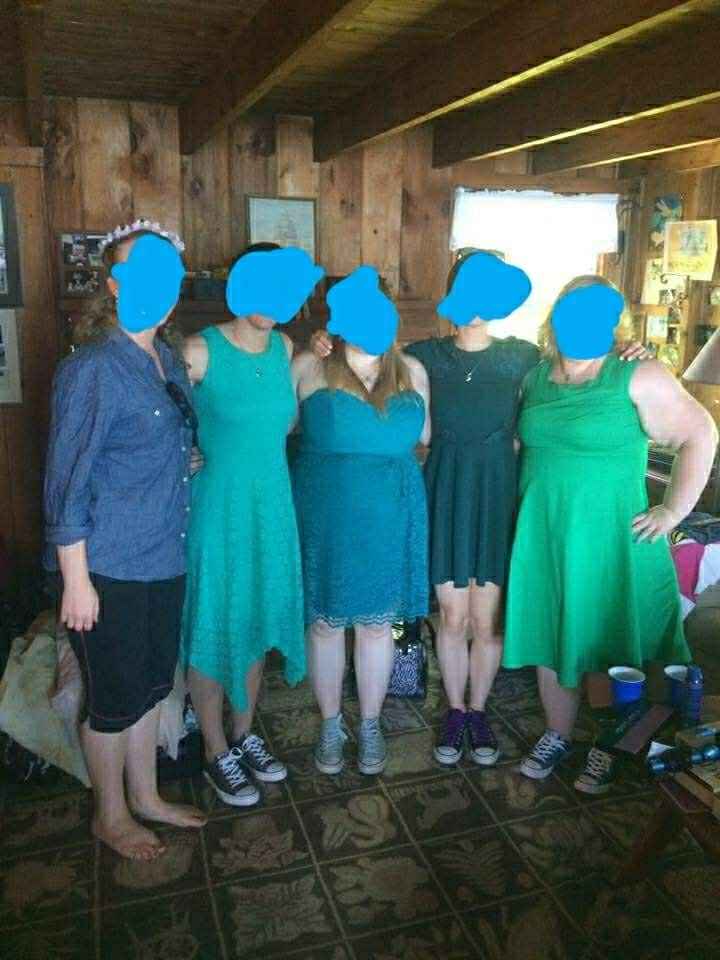 Mismatched Bridesmaids - 1