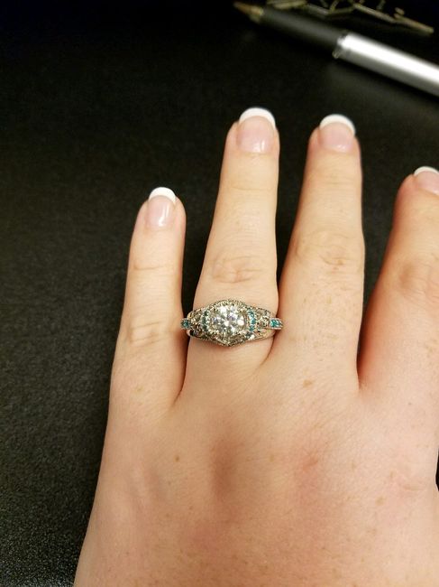 Show me your unique engagement rings! 6