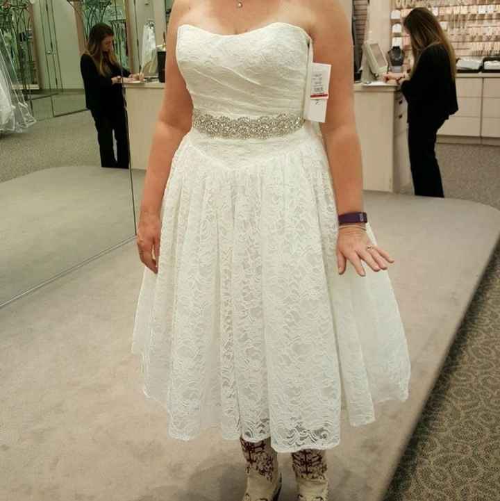 Non-wedding wedding dress?