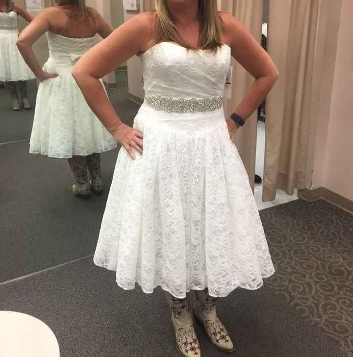 Show me your tea length dress!!