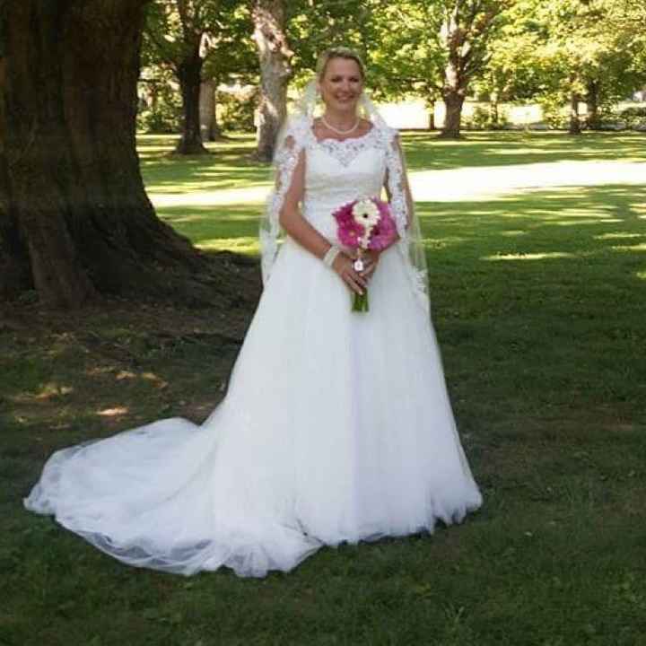 Let me see what you're wearing on your wedding day