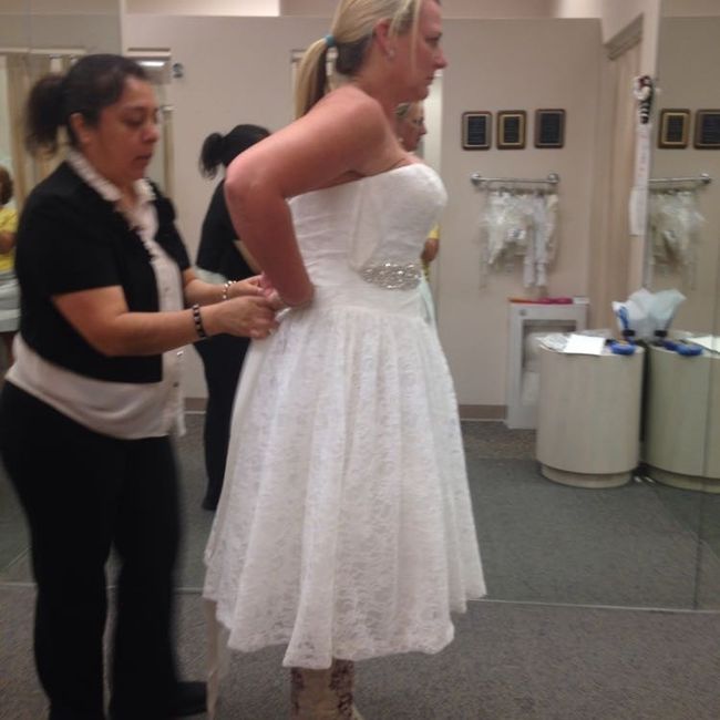 Show off those dresses!