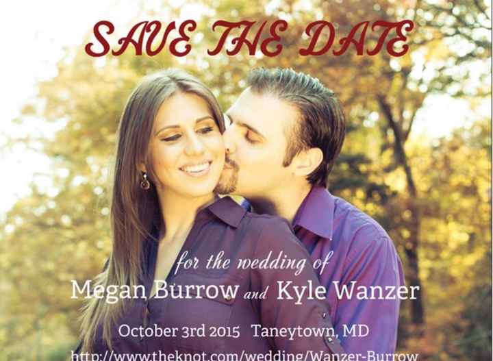 Vistaprint Save the Date Magnets