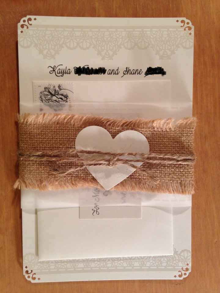 I'M SO EXCITED!!!!  Show me your DIY invitations