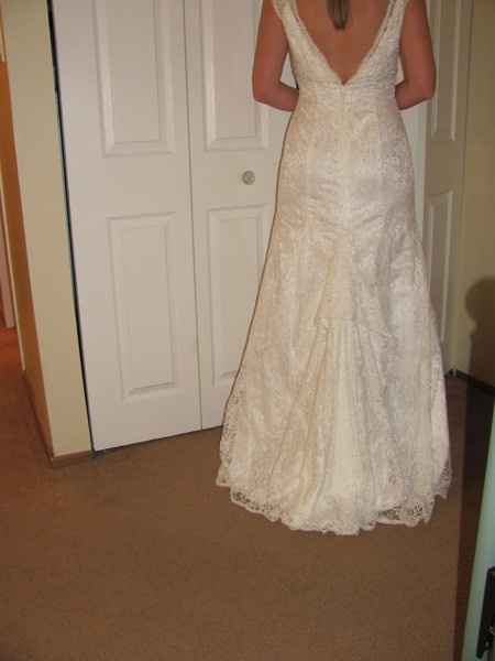 David's Bridal Alterations - T9612 Dress