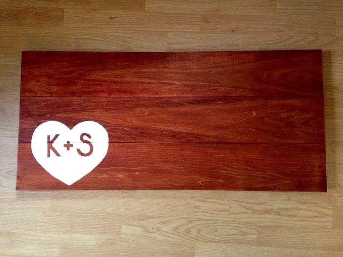 Alternative wedding guestbook