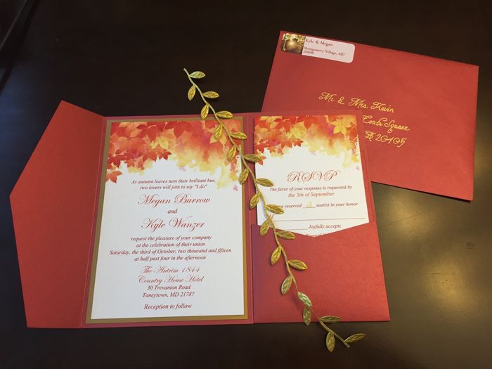 Obsessed with my invitations! DIY calligraphy FTW