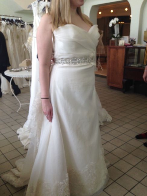 Did you get the dress you envisioned?