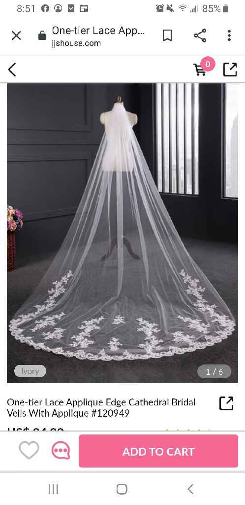 JJ's House Wedding Veils (120949)