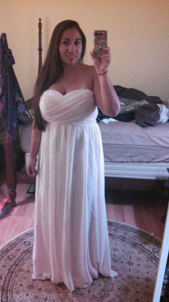 Bridesmaid dresses are in! Pic of BM added