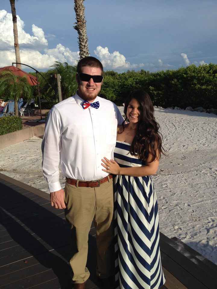 Back and our friends are married!