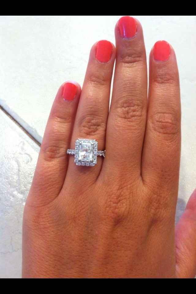 SPINOFF: Does anyone have a small engagement ring? And...