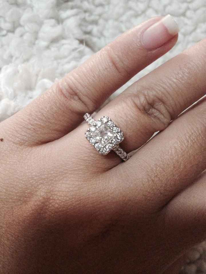 SPINOFF: Does anyone have a small engagement ring? And...