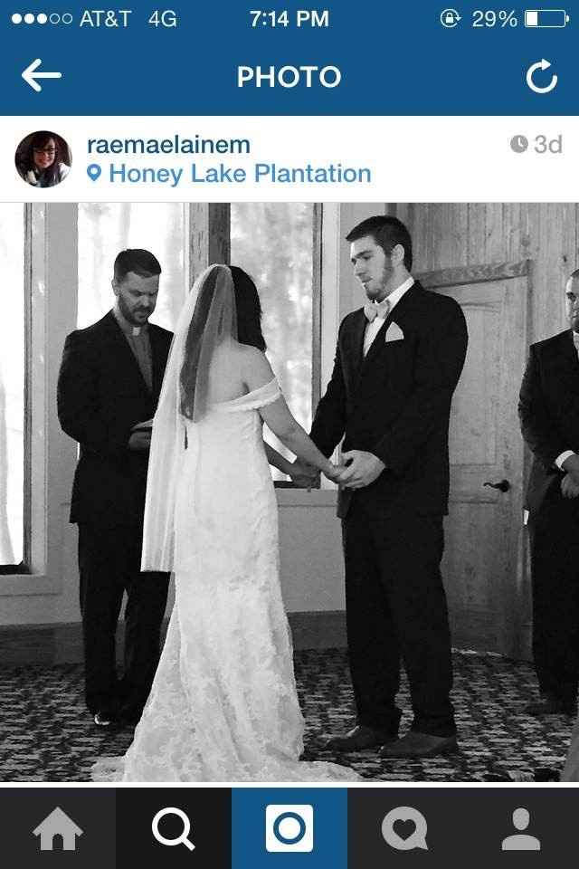 Back and a married woman!