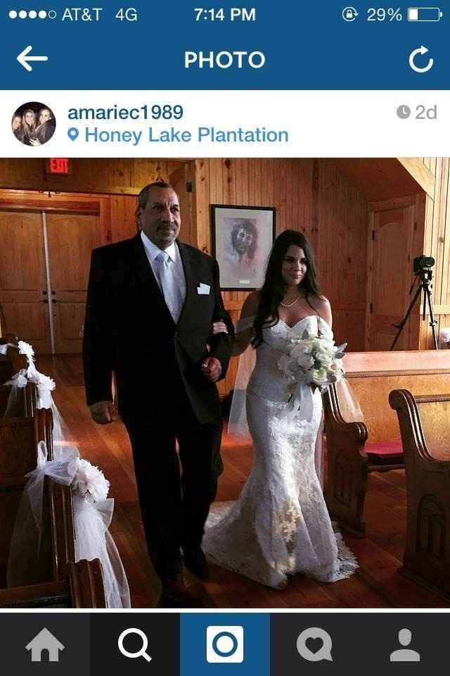 Back and a married woman!