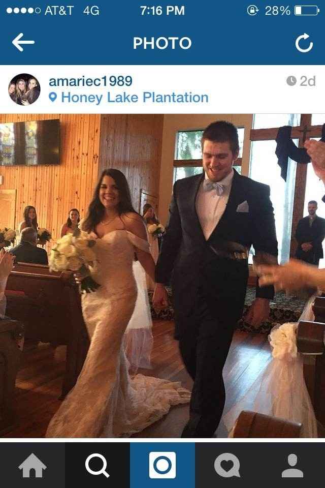 Back and a married woman!