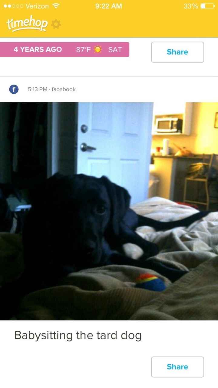 Timehop Thursday....show it!