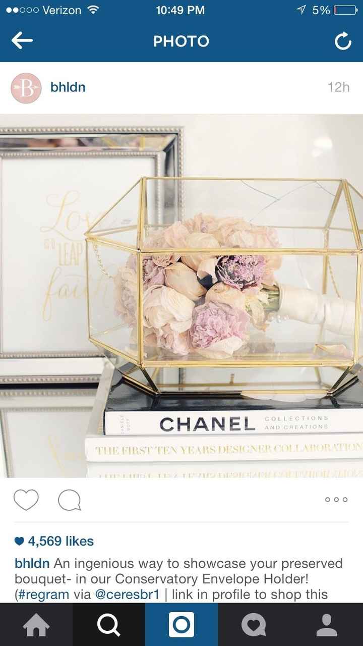 Spinoff**Attn Wives:  Bouquet projects??