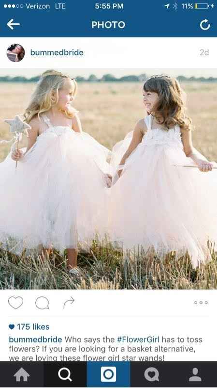 Flower girls cant throw flowers..