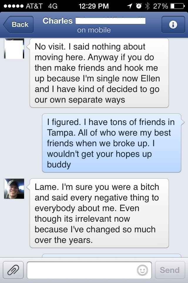 WHYYYYY do I still let my ex get to me...6 years later...