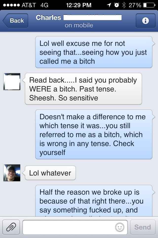 WHYYYYY do I still let my ex get to me...6 years later...