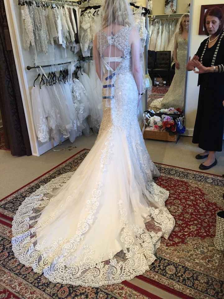 Officially said yes to the dress!