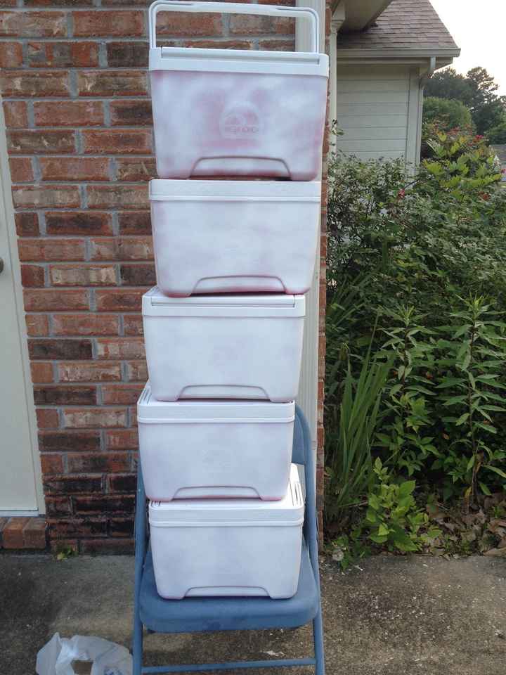 Groomsman cooler gifts...the beginning!