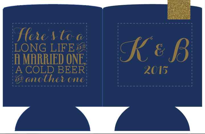 Finally ordered our first set of favors!