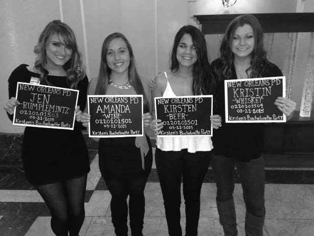 Bachelorette party shenanigans