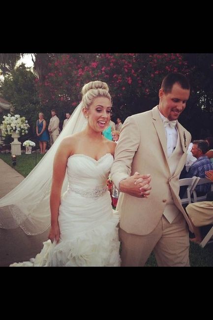 Back and our friends are married!