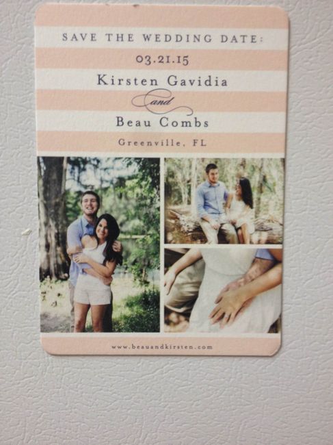 Save the Date Magnets