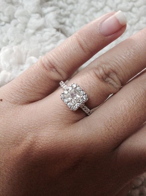 SPINOFF: Does anyone have a small engagement ring? And...