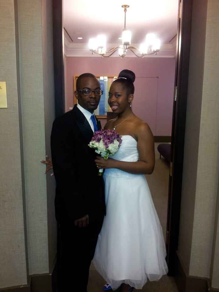 Oops...Back and MARRIED Pic heavy