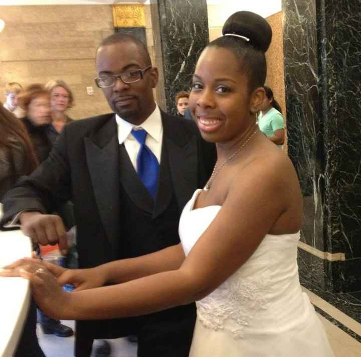 Oops...Back and MARRIED Pic heavy