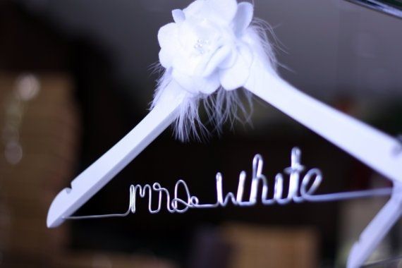 I've seen my share of bridal hangers but not like this..who knew *pic*