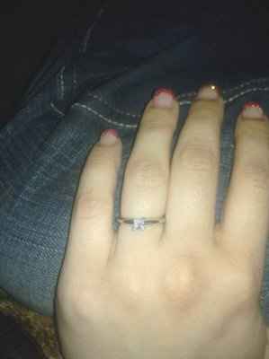 WR-New Brides to be (or 'old' if you like) Let us see your RINGS!