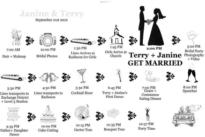 Fancy lil Schedule ya  got there (pic)