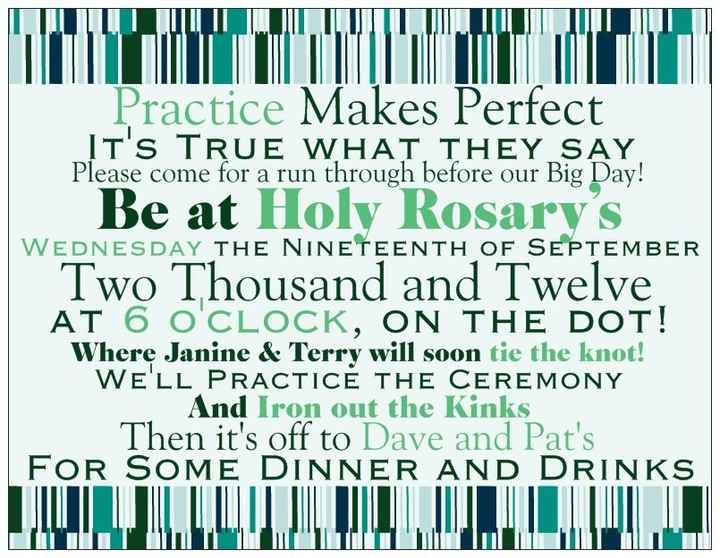 Rehearsal Invite DIY *pic* on VP