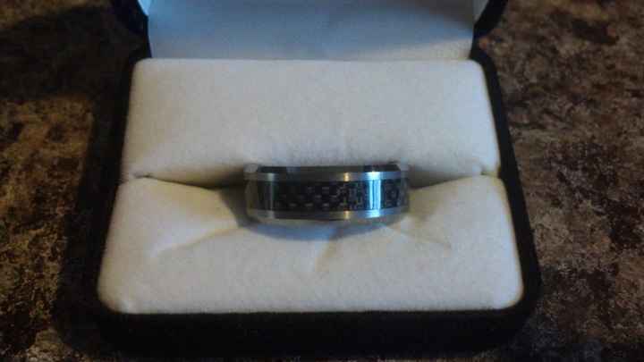 Grooms wedding band