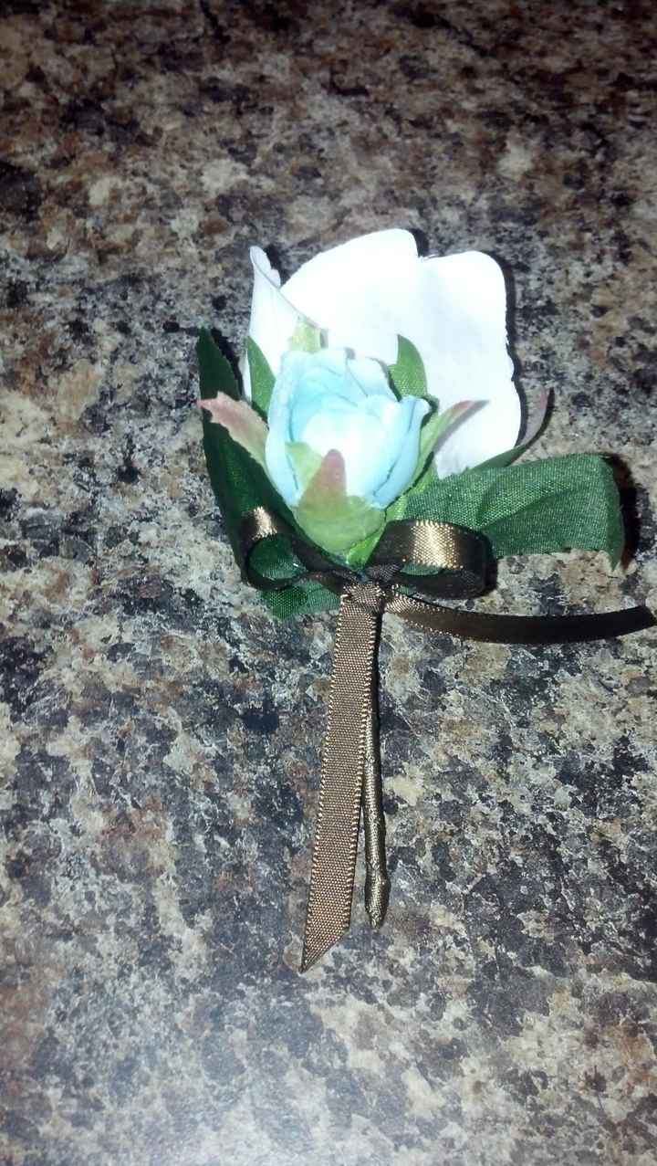 Our Etsy flowers have arrived...