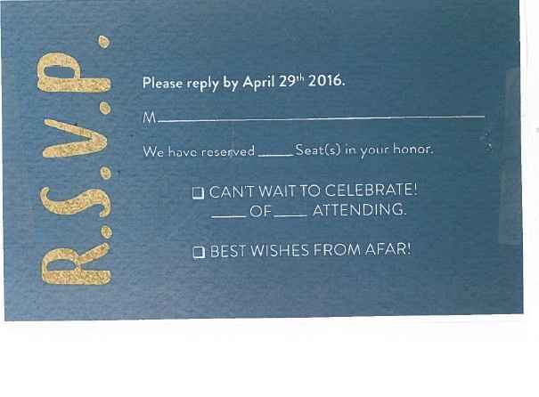 Final Pass at Invitations