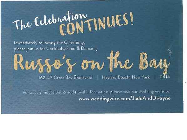 Final Pass at Invitations