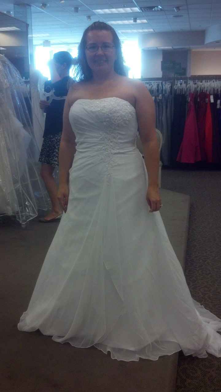I said YES! To the dress!!!