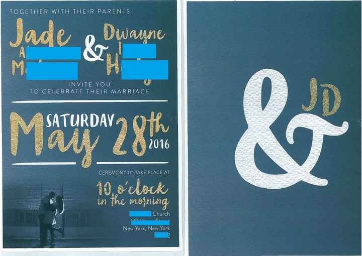 Final Pass at Invitations