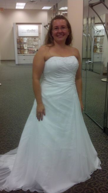 I said YES! To the dress!!!