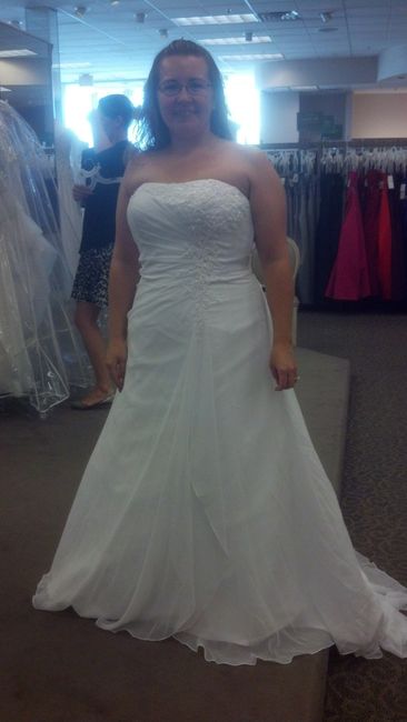 I said YES! To the dress!!!