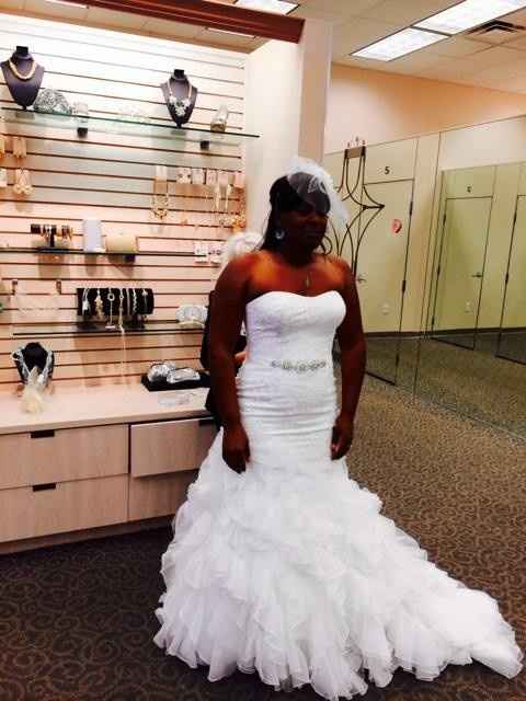 Said "YES TO THE DRESS" Kinda!!!