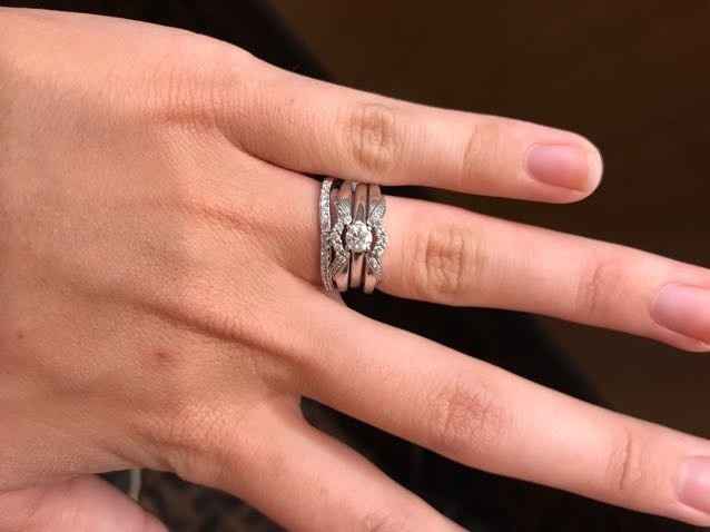 We bought our wedding bands!