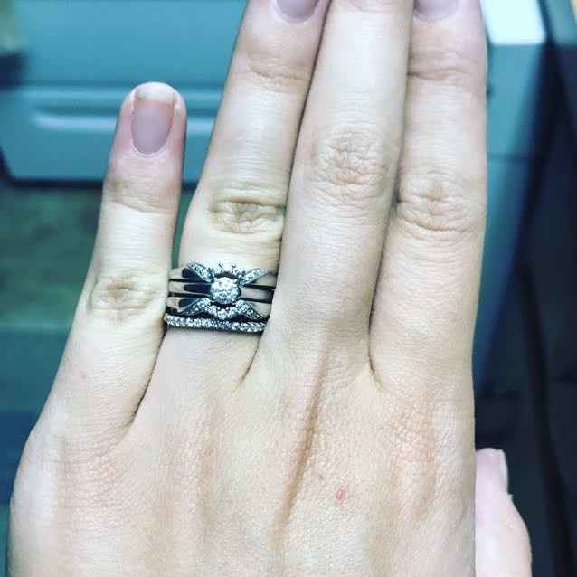 Got our wedding bands!!!!